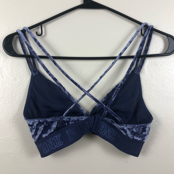 Victoria’s Secret Pink Crushed Velvet Bralette - Picture 4 of 6